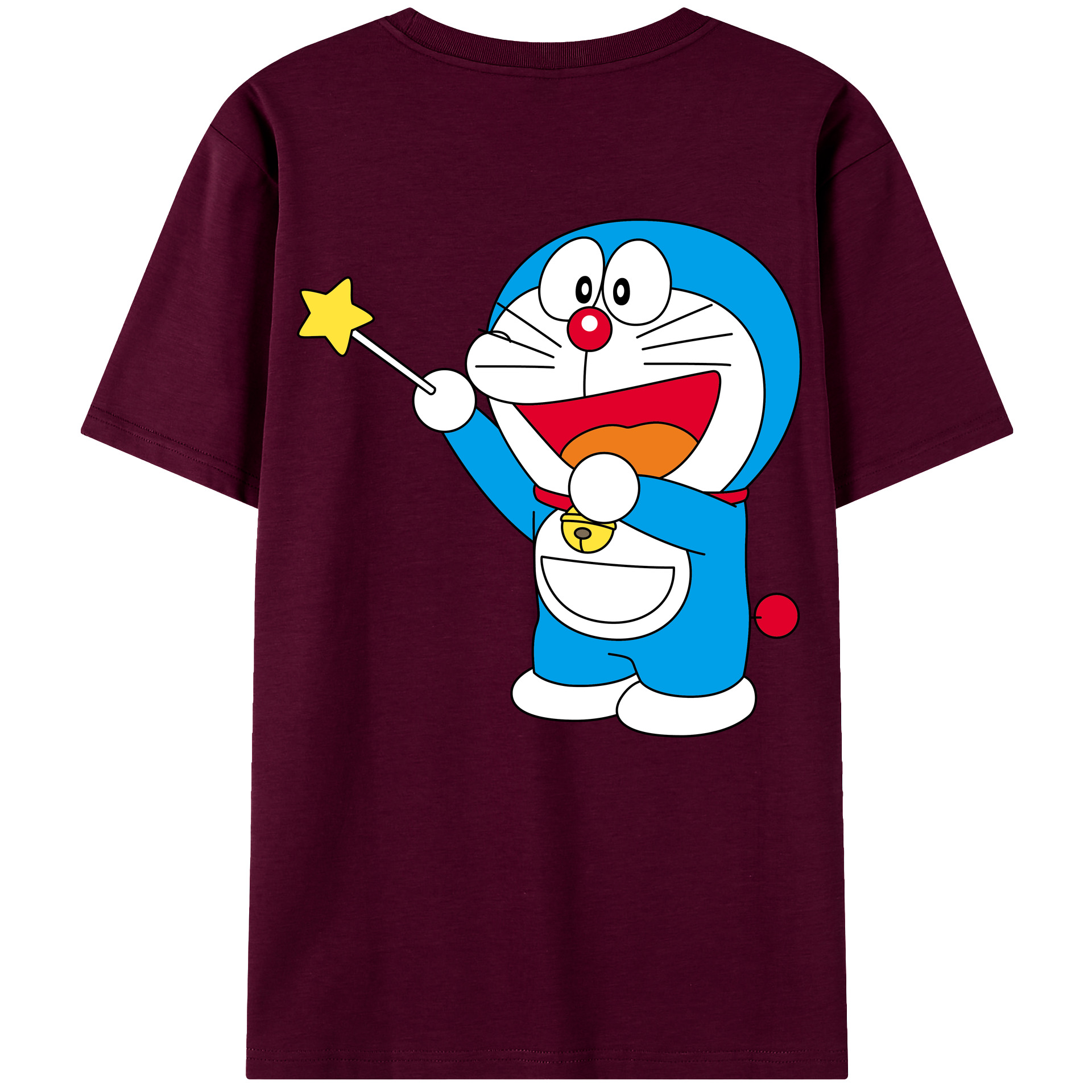 （画像用） ドラえもん Doraemon レディース半袖Tシャツ(バックプリント)